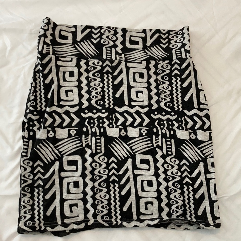 Aztec Bodycon Skirt